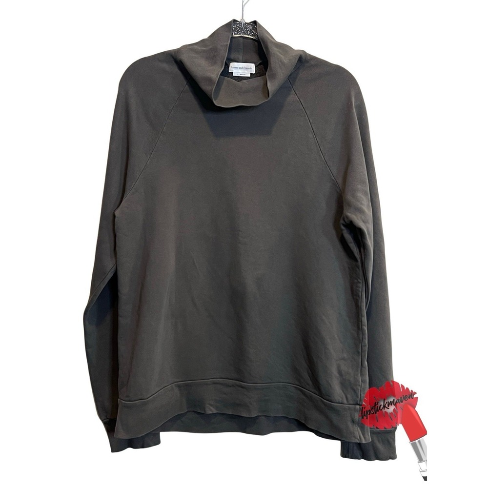 Lovers and Friends Sweater Womens‎ Small Gray Cowl Neck Knit Cozy